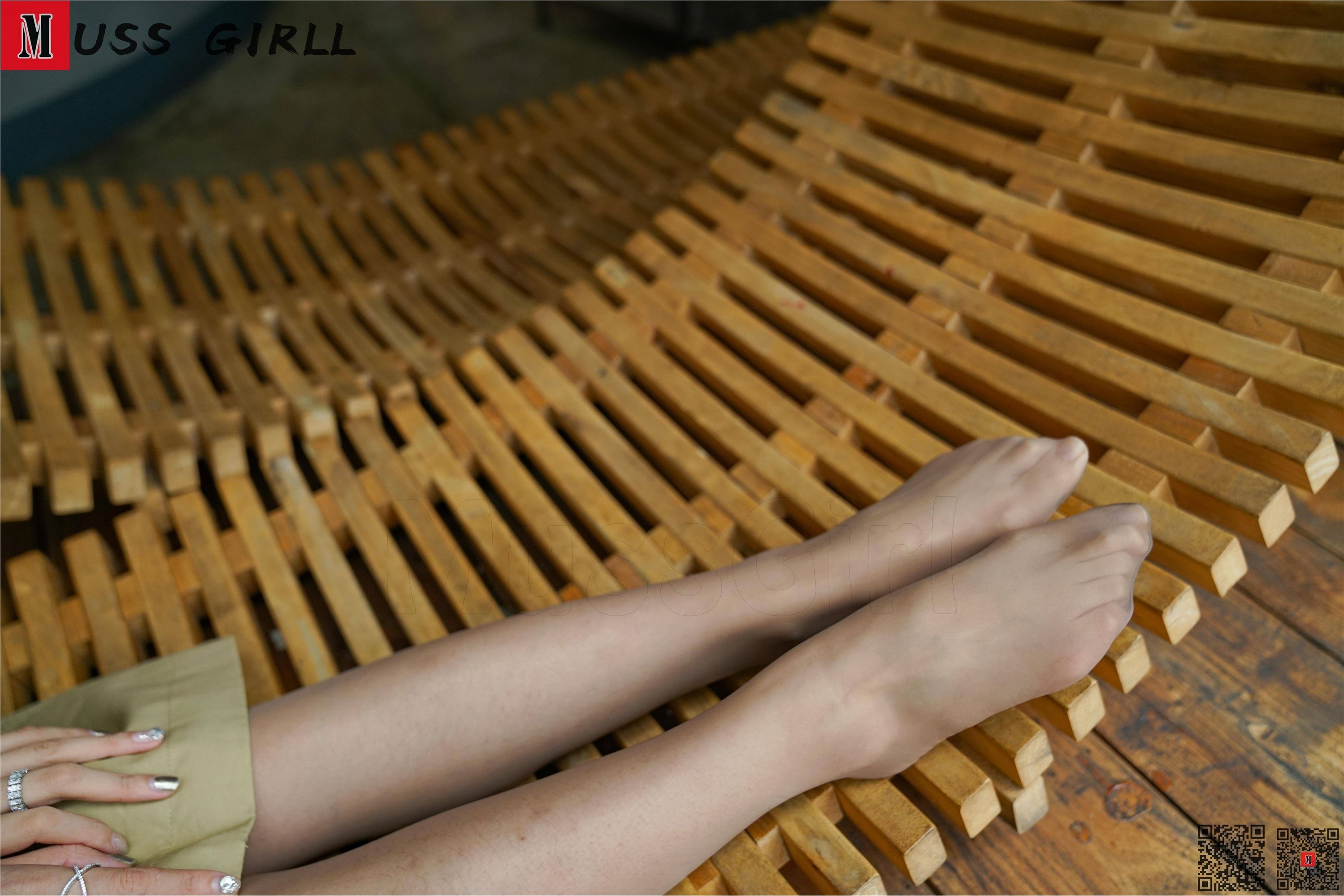 MussGirl慕丝女郎  NO.171 灰丝风衣